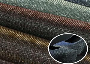  Customized Classical Glitter Mesh Fabric Laser Shiny With TC Backing Manufactures
