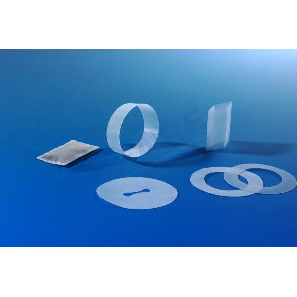 45 Micron Nylon Mesh Disc Filters Precise Even Openings Cut Shapes Sheets