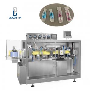  100ml Liquid Plastic Ampoule Filling Sealing Machine Manufactures