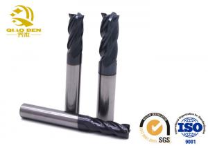  Square Mould Solid Carbide End Mill HRC65 4 Flutes With TiAlN F - Nano Coating Manufactures