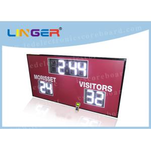Buy cheap 12inch 300mm Digits In White Color Led Electronic Scoreboard For American from wholesalers