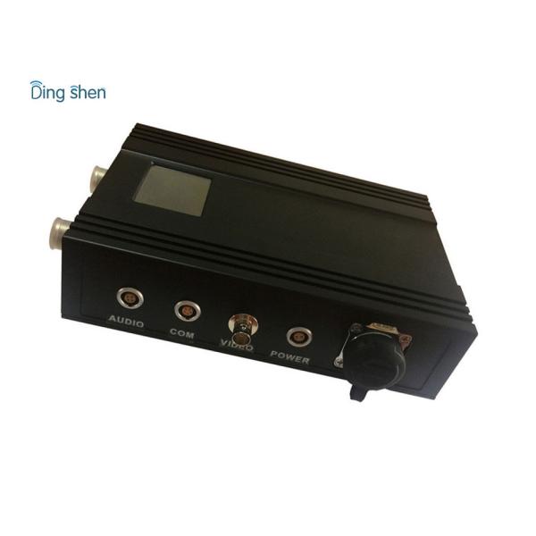 80-100km Lightweight HD UAV Video Transmitter with 5 watt RF Power and H.265 coding