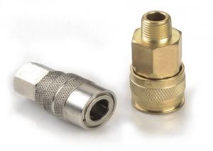  1/4” Quick Connect Couplers Of Air Suspension Pump , Quick Connect Hose Fittings Manufactures