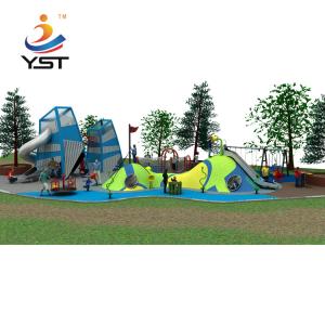  Outdoor Custom Playground Slides , Large Playground Equipment Slides Manufactures