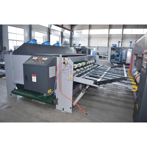 Low Noise Carton Auto Folder Gluer Machine 200m/Min Design Speed
