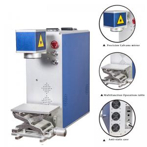  Raycus and IPG Laser Marking Machines Fiber Laser Marker printer for metallic logo code printing Manufactures