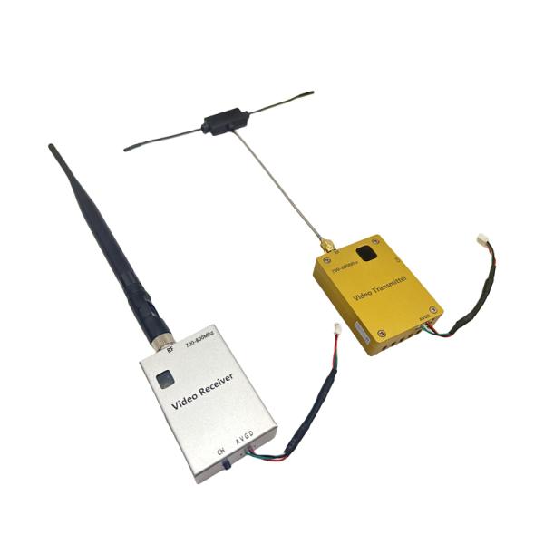 600Mhz FPV/Drone Video Transmitter 40km VTX and VRX Wireless Video Link with 8 Channels Ultra Long Range 83g 4 Watt