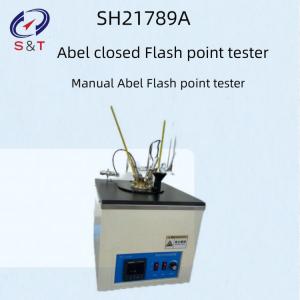 China Abel Closed Cup Flash Point Tester GB/T 21789 ISO 13736 Fuel Oil Testing Equipment on sale