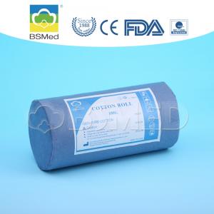  Lightweight Medical Cotton Wool Roll 500g Disposable Products 85 - 93 Whiteness Manufactures