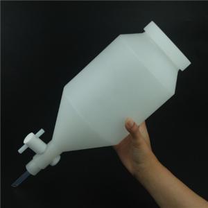 China PP Separation Funnel With PTFE Valve / PTFE Control Valve And Dood Sealing on sale