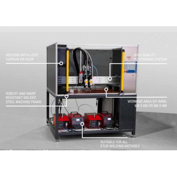BTH CNC The Fully Automatic Series Z Stud Welding Machines, Working Areas Enable the Customer - Specific Design