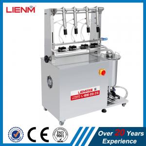  4 heads Semi automatic Filling Machine for Perfume nail polish vacuum liquid filler equipment for glass bottles Manufactures