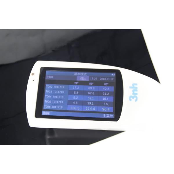 Handheld Gloss Measurement Instruments NHG268 Multi Angle Gloss Tester for Furniture Paint Ceramic