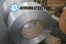 China 8*0.7mm Aluminium Pipe Coil ASTM B241 1060 8mm OD Steel Tubing Evaporator on sale