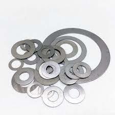 China Circular Shock Absorber Shims 0.1mm Customized Steel Flat Washer on sale