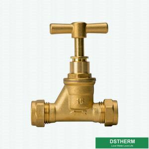 Garden Two Ways Water Pipe Brass Stop Cock Valve Customized Heavier Type Strong Quality Stop Cock Valve Manufactures