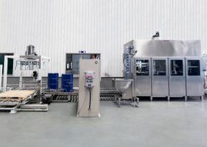  Two Nozzles 200L Fully Automatic Acrylic Acid Chemical Liquid Filling Machine With Auto Drum Palletizer Manufactures