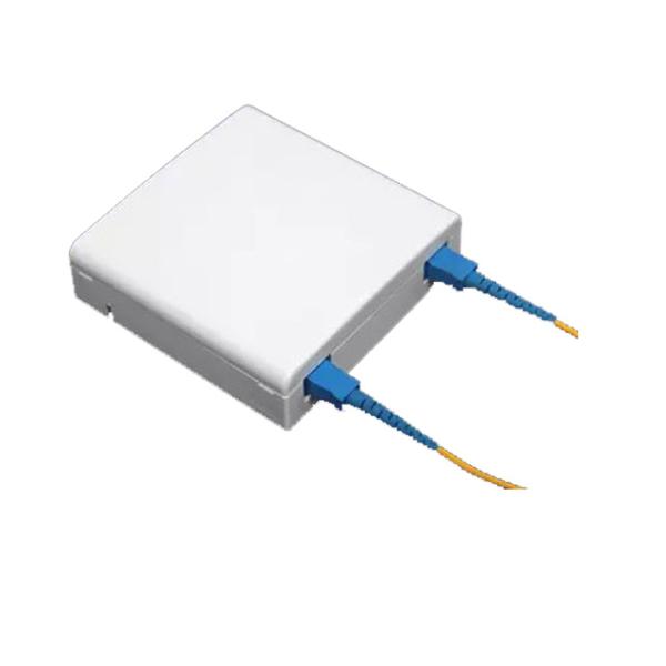 Fibre To The Home 2 Ports Fiber Optic CTO Box Socket Panel