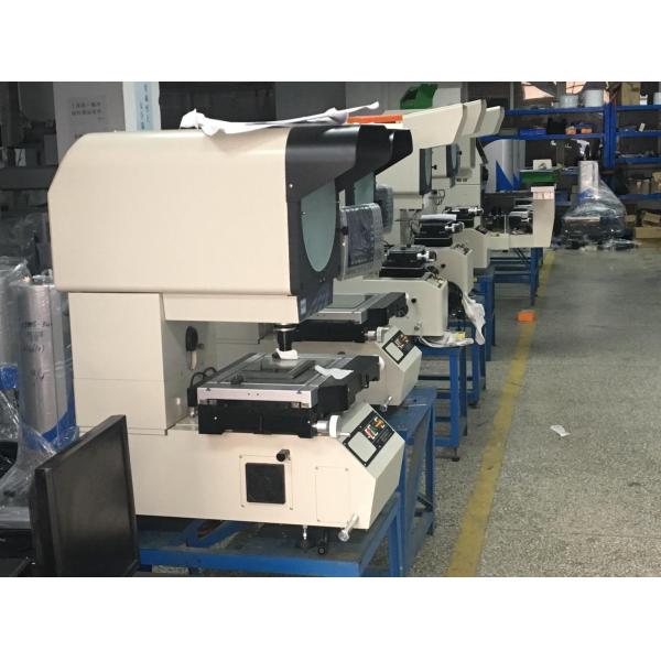 High Precision Horizontal Measuring Projector Optical Measurement Equipment