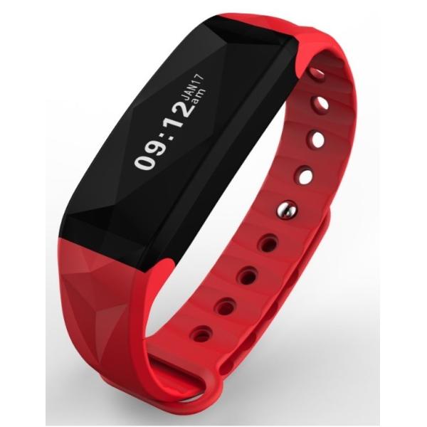 Bracelet, 0.88 inch LCD display, Pedometer, embedded Battery, Bluetooth low energy etc.