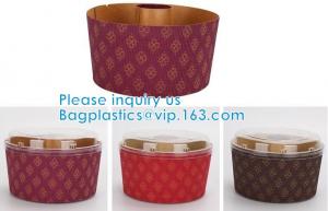 China Paper Cupcake Baking Cups, Cupcake Wrappers, Disposable Non Stick Cake Baking Cups Holders Muffin Molds Pans Containers on sale
