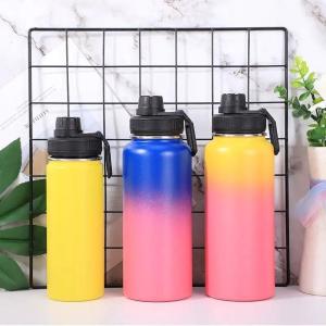 Buy cheap Custom 950ml 32oz Vacuum Insulated Water Jug Sports Stainless Steel Water Bottle from wholesalers