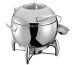 Round Mechanical Hinge Induction Soup Station Optional 11L Soup Bucket Stainless