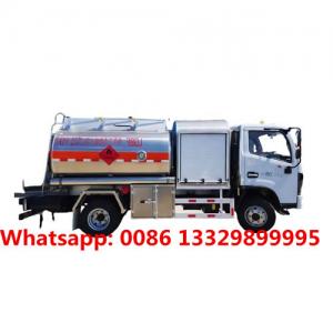  customized 4*2 5cbm, 8cbm mobile aircraft refueling tanker vehicle for sale, Good price stainless steel oil tanker truck Manufactures