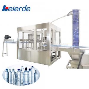  SUS304 mineral water PLC control Auto Liquid Filling Machine For PET Bottle Manufactures