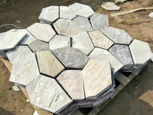  20mm Thickness Landscaping Slate Tiles And Flagstone Pavers Manufactures