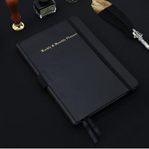 Practical Wide Ruled Composition Notebook With Pen Loop / Double Bookmarks