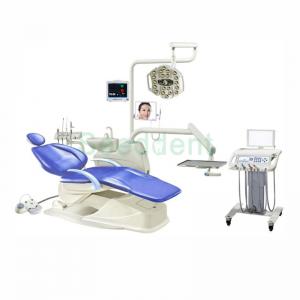 China LED Implant Surgery Light Mobile Instrument Tray Dental Chair Set / Luxurious Implant Dental Unit Set M045 on sale