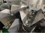 Sticky Fresh Chicken Multihead Weigher With Scraper Bucket Customized Linear