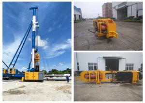  No Pollution Sheet Pile Driving Hammer For Straight Piles Marine Piling Manufactures