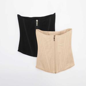 Women's Inner Hasp Zipper Waist Trainer with Standard Thickness and Corset