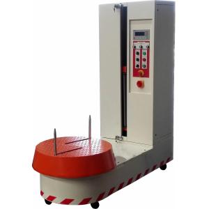  Faster Wrapping Speed Luggage Stretch Wrapper With Human - Computer Interface Manufactures