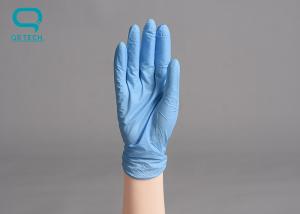 China Powder Free Cleanroom Nitrile Gloves With High Temperature Resistance on sale