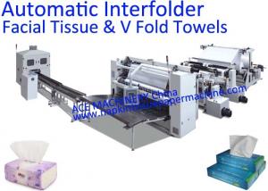 China Full Automatic Facial Tissue Paper Machine With Log Saw Soft Packing Machine on sale