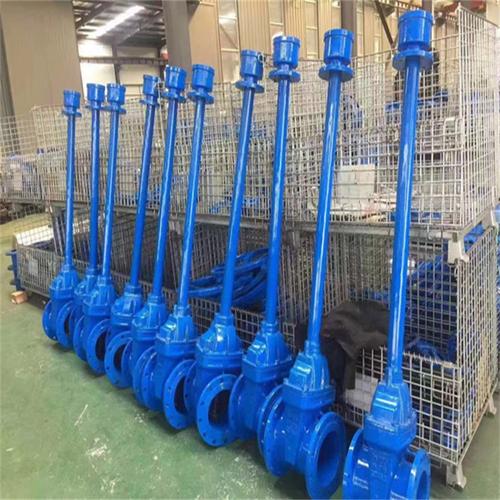 Non Rising Extension Stem Gate Valve PN10 For Water Industrial Usage