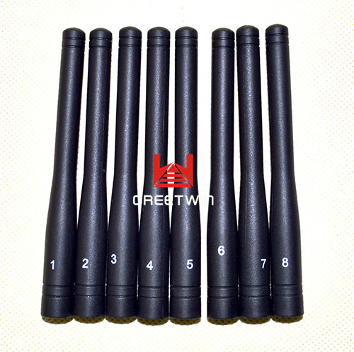 8 Antennas Handheld Cellphone Jammer , GSM 3G 4G LTE Wifi Signal Jammer