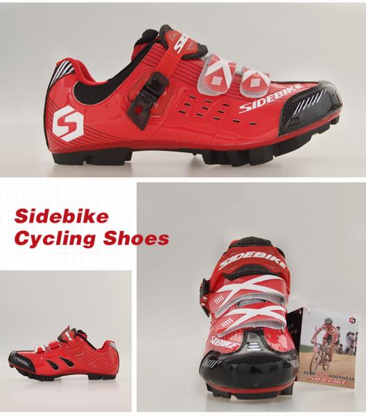 Shockproof Mens SPD Cycling Shoes Water Resistant Anti - Collision Design