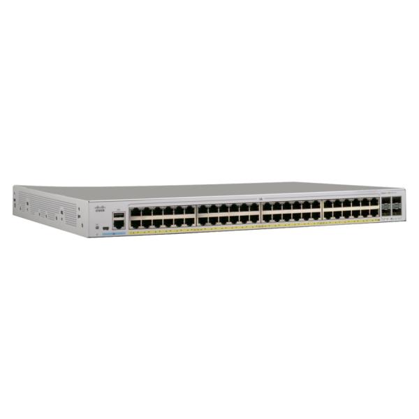 Cisco C1000-48P-4G-L Ethernet Switch 48-Port Power over Ethernet Plus 1G Uplinks for Midmarket Deployments