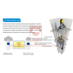 Passenger Machine Room Less High Speed Elevator Building Lifts Elevators