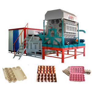 China Drum Type Egg Tray Machine Pulp Molding Egg Tray Production Line on sale