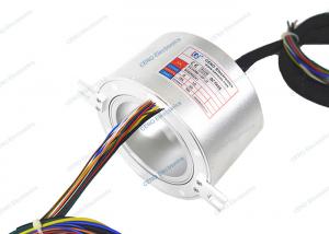  High / Low Temperature Industrial Slip Ring Inner Bore 55mm Working Height 55000ft Manufactures