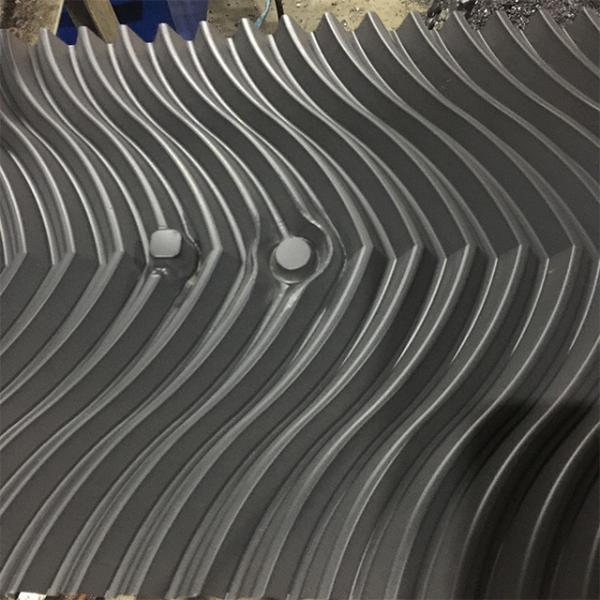 PVC Sheets Cooling Tower Fill Material Trickling Filter Cooling Tower Infill 385mm