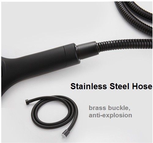 8-12 Inch Concealed Shower Faucet , Solid Brass Ceiling Shower Faucet Three Modes