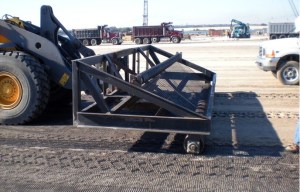 Asphalt Paving Reinforcement Fiberglass Geogrid Bitumen Coated Prevent Cracking