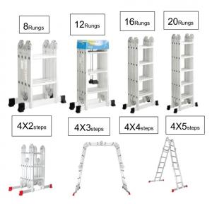  EN131 Alloy 4x3 Multi Function Ladder Platform Manufactures
