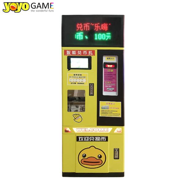 Reliable Currency Exchange Machine Coin Changer Machine Amusement Park Token Change Dispenser